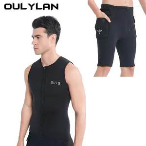 Swimwear féminin oulylan hommes 3 mm pantalon de plongée courte sport néoprène ventre