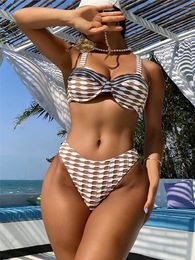 Women's Swimwear Push Up Sexy Bikini Underwire Swimsuit Feminine Bikinis Set Women Female Beachwear Bath Suit Drop