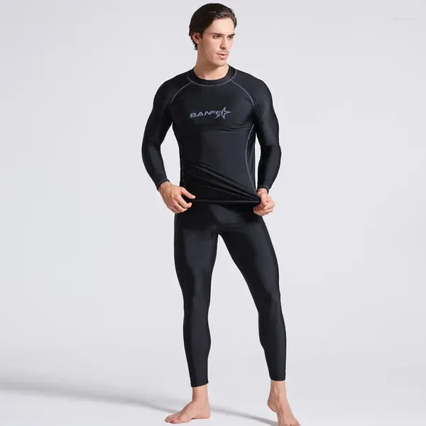 Swimons de maillots pour femmes Dry Rapide 2 pièces RASH GARDES MEN MAISON SUMPLOI