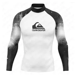 Maillots de bain pour femmes Rash Guards Lancement de produit Sports nautiques d'été Combinaison de surf à manches longues T-shirt à séchage rapide pour hommes Maillots de bainPersonnalisable