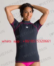 Swimwearwear Rash Vest UV Protection T-shirt à séchage