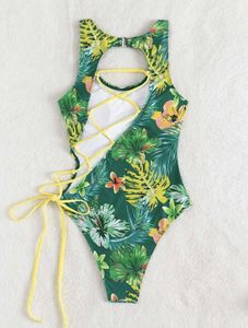 Swimwear pour femmes Bandage sexy en un morceau de maillot de bain féminin de maillot de bain à lacets pushin monokini maillot de bain plage de plage 2023 baigniers de maillot de bain J230506 515