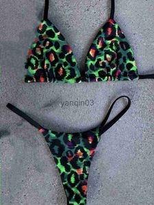 Vrouwen Badmode Sexy Bikini 2023 Kerst Print Badpak Badmode String Bikini Badpak Vrouwen Biquini String Bikini Beachwear J230603