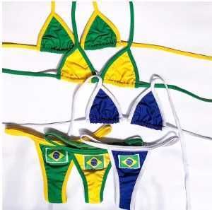 Badmode voor dames Sexy geborduurde Braziliaanse vlag Vergelijking Split bikiniset Dameszwemkleding Patch Work-badmode Pittige meisjesset Zomerstrandpak J240221