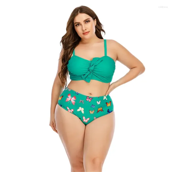 Maillots de bain pour femmes Sexy taille haute bikini brésilien ensemble femmes plus taille maillot de bain femme maillot de bain bikinis été 2 pièces vêtements