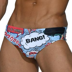 Dames badmode sexy lage taille heren snel droge zwembroek bouch pad baden zwempakken cartoon mode mannelijke strand surfen stammen