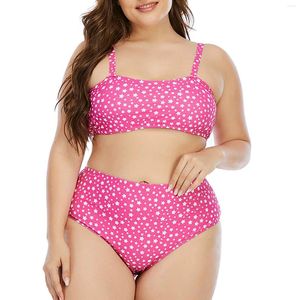 Maillots de bain pour femmes Sexy Polka Dot Bikini Ensemble Mode Confortable Split Grande Taille Taille Haute Maillot De Bain Maillot De Bain