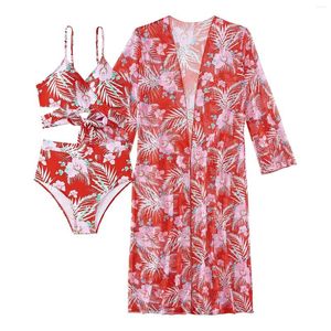 Swimwear de mujer Set de traje de baño de impresión de mujer Sexy (3 sets) Vestidos para Mujer Lingeries for Woman Reviews muchas ropa