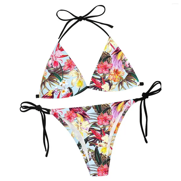 Swimwwear féminin Sexie Sexe avec sangle Bikini Blage Split Board Shorts de maillot de bain pour femmes de natation junior