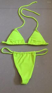 Swimwear pour femmes Sexy string Bikini 2024 Femme MAIN MAINTER