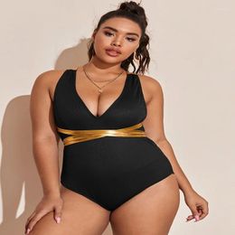 Swimwear pour femmes Sexy Femmes Stripe de glace au lait brillant Voir à travers un body à coupe haute lingerie érotique transparente sans dossier