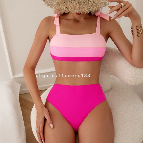 Maillots de bain pour femmes Bikini à bretelles Maillots de bain taille haute Alexander Wangg Bikini à la maison Bikini pour épilation au laser Bikinis bleu bébé Bikini de bain pour bébé Bikini bandeau