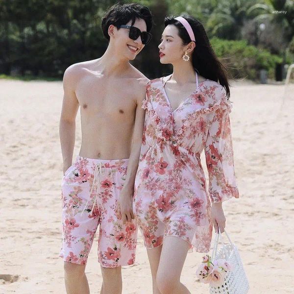 Swimwear de mujer estilo Coreano estilo coreano Sexy Swimsuit Spring Honeymoon Juego de luna de miel de moda