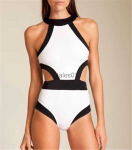 Dames badmode zomer nieuwe sexy dames bodysuit strand stukken gewatteerde badmode wit/groen/zwart/heet roze gratis verzending 240226