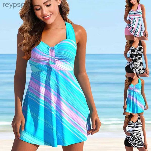 Traje de baño para mujer Tendencia de verano Bikini para mujer Traje de baño de playa Tankini Traje de vacaciones S-6XL YQ240112