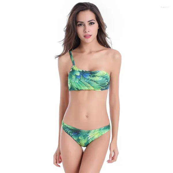 Swimwear féminin Super plus grande taille 6xl Suites de bain Bikini Tampe amovible Talle de plage entièrement doublé un tube d'épaule 04 # #