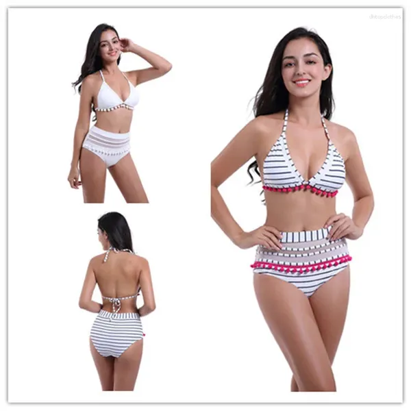 Traje de baño de baño para mujeres TwoS traje de baño para mujeres Bikini Tankini Tankini chicas sexy bañando piscina