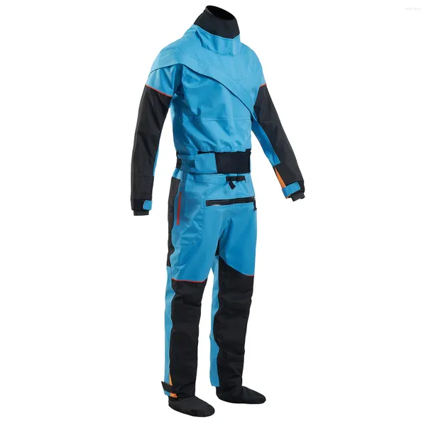 Traje de baño para mujer Traje seco impermeable Kayak para hombres Material transpirable Tela Surf y navegación 3 capas