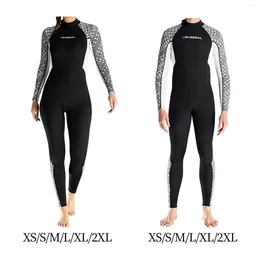 Combinaison de maillots de bain pour femmes pour adulte combinaison de surf à la fermeture à la fermeture à la fermeture à la fermeture à la fermeture à froid