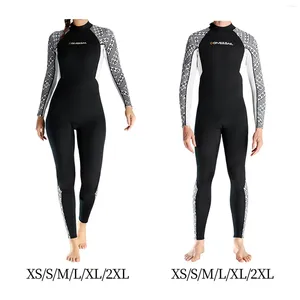 Dameszwemkleding Wetsuit voor volwassenen Duikpak met rits aan de achterkant Winterzwemmen Kajak Kanoën Beste kwaliteit Beste kwaliteit