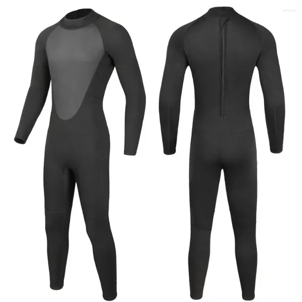 Trajes de neopreno de trajes de baño de trajes de baño para mujeres Trajes de surf de buceo de neopreno de 3 mm Snorkeling Kayaking Spear Spearing Livering Swimming Full Body Termal Reflexión