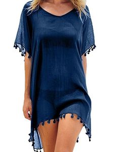 Traje de baño de las mujeres Mujeres Beach Cover Up Lace Hollow Crochet Traje de baño Vestido de playa Mujeres Summer Cover-Ups Traje de baño Ladies Beach Wear Túnica 230614