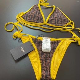 Dames badmode vrouwen ontwerper b mode zwempak sexy meisjes badpak textiel zomer bikini's set uit één stuk zwemkleding zwemmen