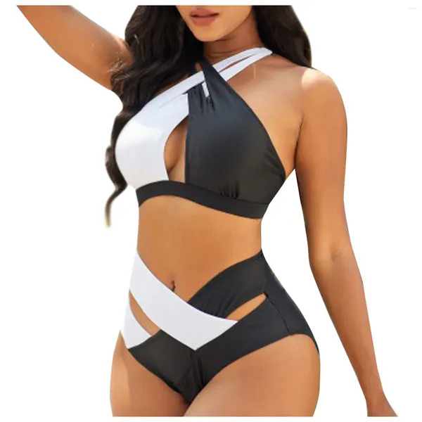 Traje de baño para mujer Mujeres Dot Print Sexy Push-Up Sujetador acolchado Playa Bikini Set Traje de baño Ropa de playa Vestidos para ocasiones formales Vestido de noche suelto Y2K