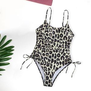 Damesbadmode Vrouwen Trekkoord Badpak Badpak 1 Stuk Bikini's Grijze Bikinitop Bloemen Gehaakt Micro
