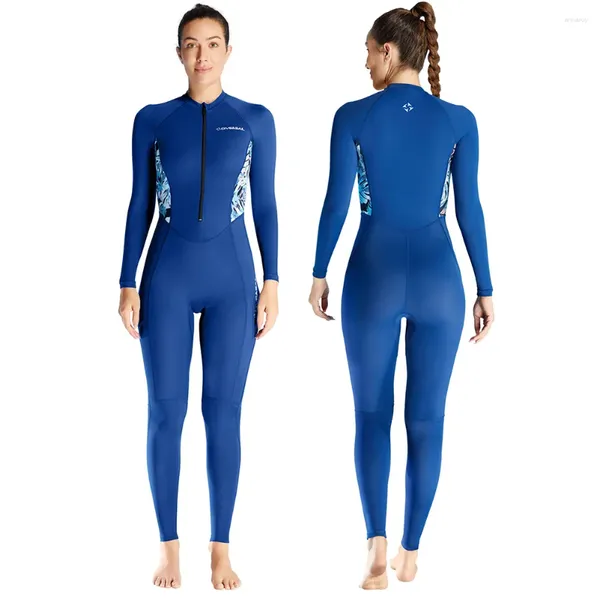 Swimswear féminin Femmes Hommes Full Body Diving Costume de plongée à sec rapidement à sauts à saut avec plongée en apnée Swimming Natation for Water Sports Kayakboarding