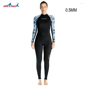 Femmes de maillots de bain pour femmes One Piece Full Corps surf sur le kayak Suite de plongée de natation imperméable Prage de protection solaire Spearpishing Bathing Rash