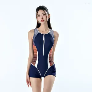 Swimons de maillots féminins Femmes One Piece Sports nautiques à sec poussé Push up Entraînement Athletic Mimage de bain Athlec