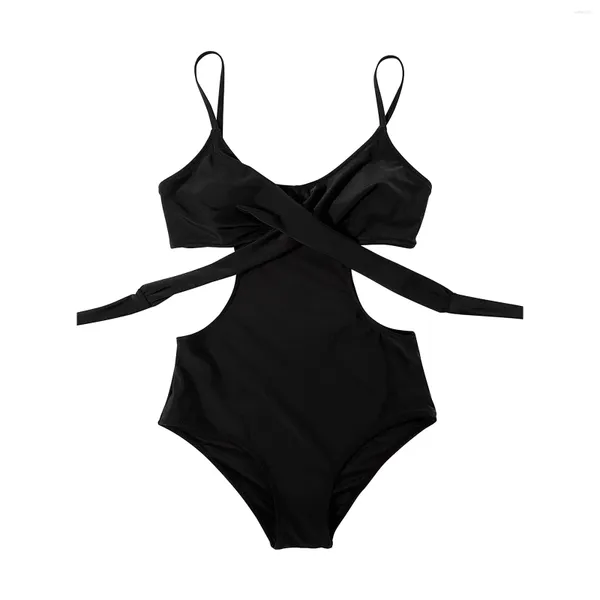 Traje de baño para mujer Mujeres S Sexy Monokini Traje de baño Sin mangas Ver a través de malla Bikini Traje de baño Traje