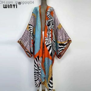 Dames Zwemkleding Dames Zwemkleding WINYI Zomer Dames Vest steek Cocktail sexy Boho Maxi Afrikaans Feestdagen Vleermuisvleugel Mouw Zijdegevoel Gewaad kimono kaftan Z230704