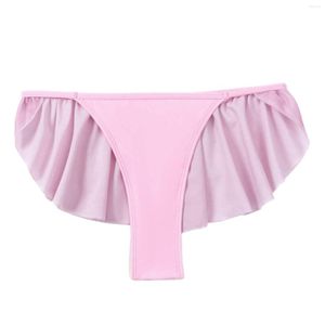 Maillots de bain pour femmes Maillots de bain à volants pour femmes Slips solides Bas de natation Bas de tankini Bikini Jupe Culotte intégrée