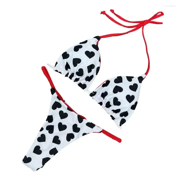 Swimons de maillots de bain pour femmes Bikini de maillot de bain Femme Brésilien haute taille pour les vêtements de plage rapide à lacets sexy