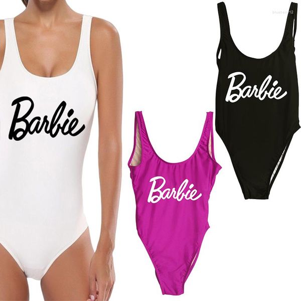 Maillots de bain pour femmes maillot de bain une pièce pour femmes Sexy femmes coupe ajustée dos nu ensemble de bain Y2K filles femmes Bikini sans manches