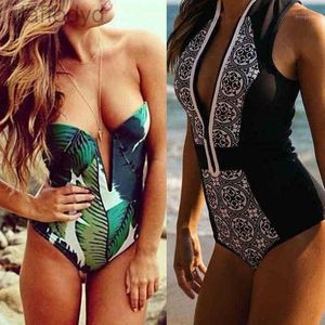 Maillots de bain pour femmes Maillots de bain pour femmes en gros - 2021 Bandeau One Piece Maillot de bain Femme Push Up Noir Sexy Body Monokini High Cut Maillot de bain String Maillot de bain 240307