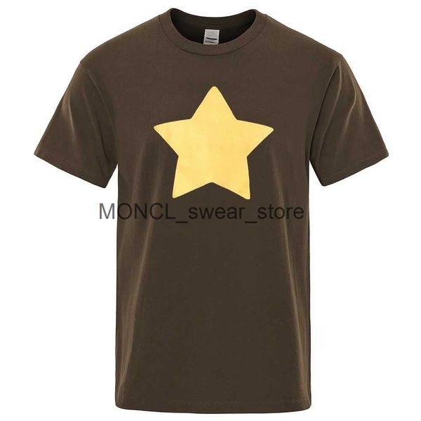 Camiseta para mujer, camiseta de manga corta con estampado de STEVEN UNIVERSE STAR, ropa informal estilo hip hop harajukuH24129, verano 2022