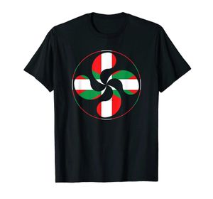 Dames t-shirt 2023 mannen kleding Baskische Lauburu Country Cross Ikurrina Euskal Herria Eu Spanje T-shirt Y240506