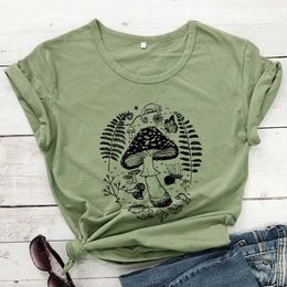 T-shirt pour femmes T-shirts esthétique Forest Chample