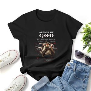 T-shirt pour femmes armure de Dieu Knight Templar pour art imprimer t-shirt graphique shirt décontracté courte t-shirt t-shirt t-shirt s-4xl y240506