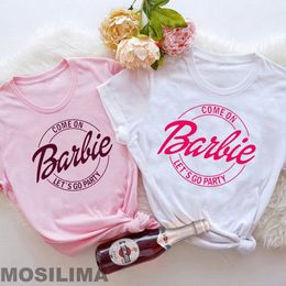 Dames T -shirt Bruid Team Shirts Women Esthetic Bachelorette Party Wedding Tops Bridesmaid T Shirt Summer O Neck TX310 230427