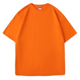 T-shirt pour femmes Coton plus taille de cou rond à manche courte 3txg