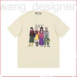 T-shirt Femme Designer 2023 Nouveau T-shirt haut de gamme pour femmes Chemise printemps été T-shirt Casual Design Sense Col rond Manches Street Polyvalent Unisexe SE7M