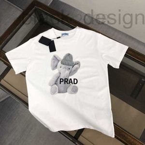 Diseñador de camisetas para mujeres Diseñador de triángulo de verano Carta Camiseta redonda de cuello pareja 9LW2 88ZB