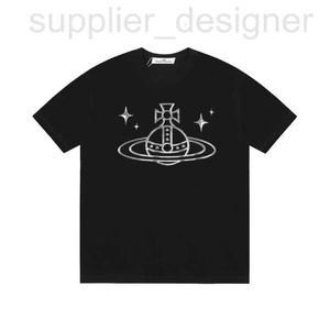Dames T-shirtontwerper Vivi Empress Dowager T-shirt met korte mouwen voor sport- en vrijetijdsparen, Same Style Men Women, Academy Youth YSHF