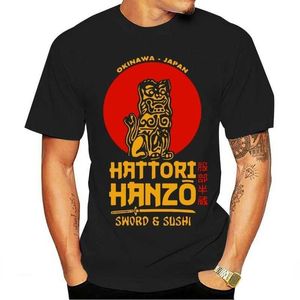 T-shirt pour femmes Tshirt horizo hanzo japonais samurai épée graphiques tshirts hommes vêtements d'été t-shirt oversize roupas masculinas t240510