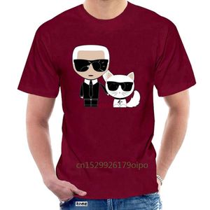 Dames T-shirt Grappig Karls Casual T-shirt Heren Mode Katoenen T-shirts Print Kort O-hals Normaal 20258Dames