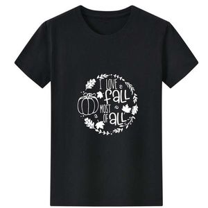 Dames T-shirt I Liefde Herfst Meestal Vrouw Tshirts Top Grappige Brief Grafische Print T-shirt Vrouwen Mode Zomer Tee Losse Tees